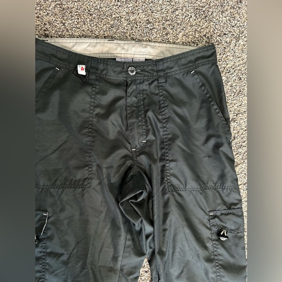 Live Light women’s convertible hiking/fishing charcoal cargo pants size 9 - Picture 2 of 13